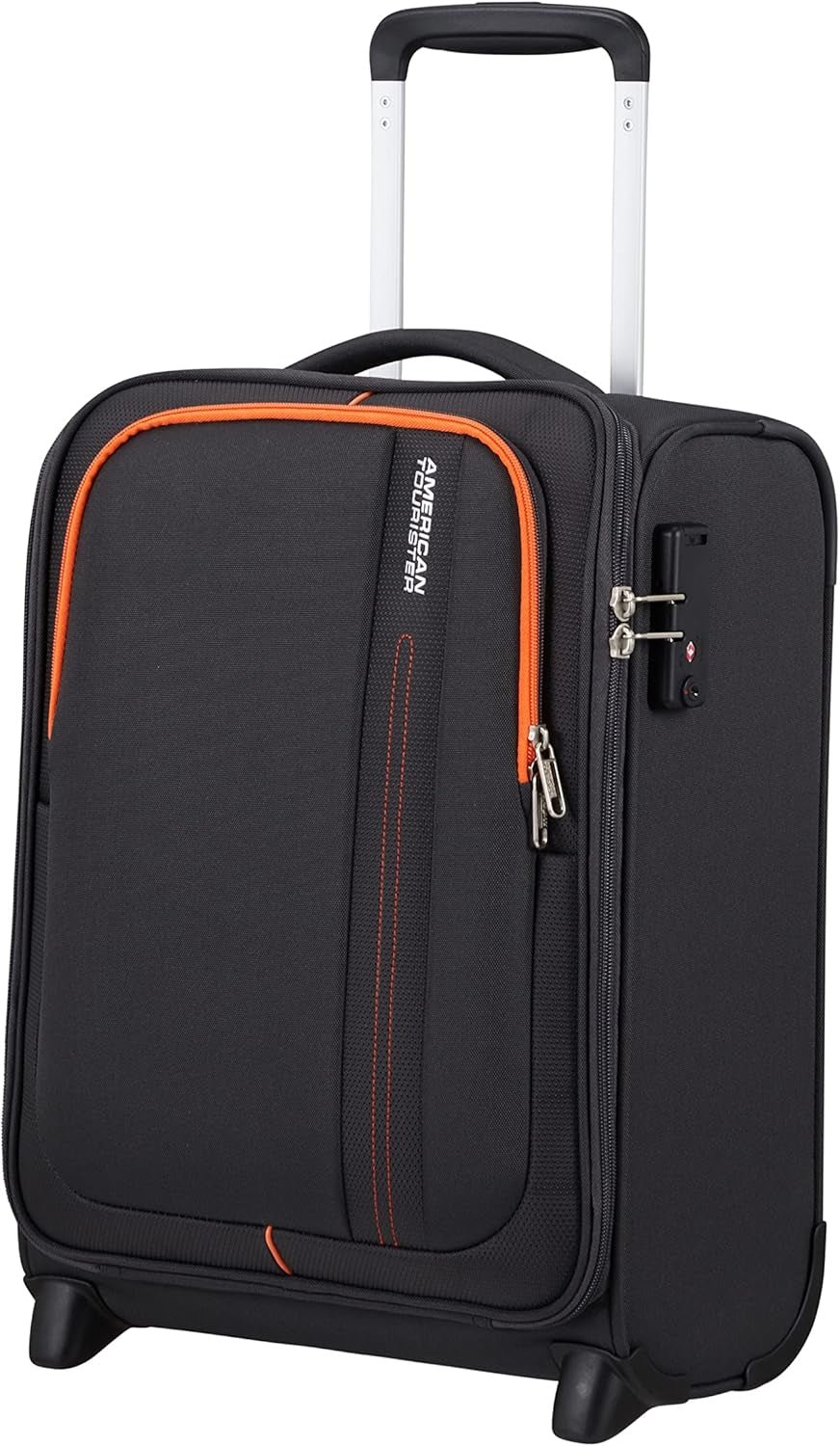 American Tourister Sea Seeker - Upright S, Bagaj de mână, 45 cm, 28L, Gri (Charcoal Grey) Bagaje și echipament de călătorie Naty Shop Gri (gri cărbune) Upright S (45 Cm - 28 L)