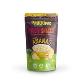 BITS Ananas lyophilisé 100g gros morceaux pour smoothie bowls, muesli, porridge topping - fruits lyophilisés sans sucre ajouté - ananas séchés - fruits de NutriPur Produits déshydratés Naty Shop Titre par défaut