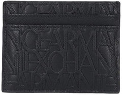 Armani Exchange Essential Ivan SLG pour hommes, porte-cartes de crédit élégant et fonctionnel avec logo, Nero Portefeuille pour hommes Naty Shop Nero Taille unique