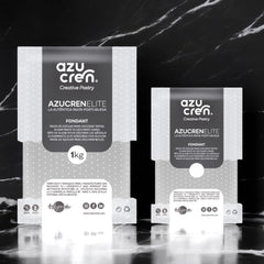 Azucren, Rouleau Fondant, Rouleau Fondant Gris, Facile à Utiliser, Lisse, Flexible, Doux et Pliable, Parfait pour la Décoration de Gâteaux, Halal, Casher, Sans Gluten, Arôme Citron (250G) Pâte à Sucre Naty Shop