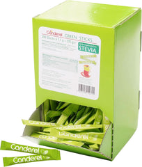 Hellma Canderel Green Stevia Sticks, 250 sachets de stevia, sachet de 1,1 gramme Édulcorants Naty Shop