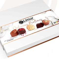 Limar Belgian Luxury Chocolates : 19 friandises individuelles – fabriquées dans un style traditionnel