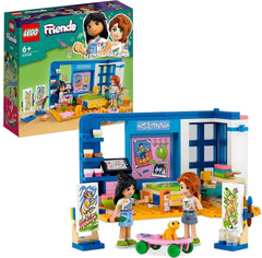 LEGO 41739 Friends La chambre de Liann, mini jouet sur le thème de l'art, petit cadeau de collection avec mini poupées Liann, Autumn et Pet, séries 2023, ensembles de construction Besuche den LEGO-Store Single