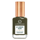 Vernis à ongles Le Vernis Solaire, longue tenue, vert olive