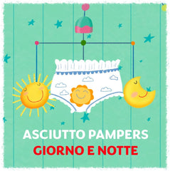 Couche Pampers Sole e Luna Maxi, taille 4 (8-15 kg), 60 couches