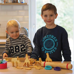Chefclub Kids - Formes de biscuits Safari 3D - Créez des biscuits originaux avec vos enfants - Lion, Éléphant, Girafe