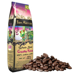 El Gusto San Marcos Café spécialisé | Ganzen Bohnen Mittlere Röstung | Café gastronomique avec Schokoladenaroma mit leichter Zitrussäure | Café 100 % Arabica du Costa Rica | Café de spécialité | 250 g