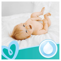 Pampers, Fresh Clean, 80 lingettes Lingettes humides pour bébé Naty Shop