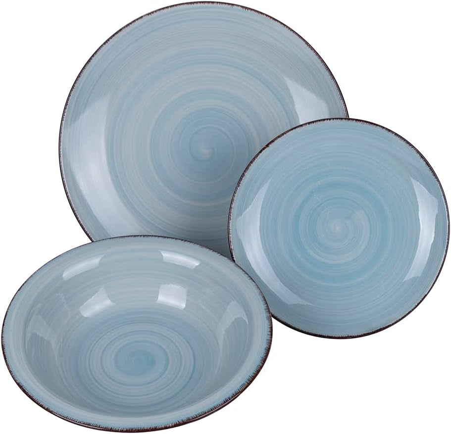 VDE 1996 Baita Acqua Ocean 5907301 Serviciu de masa, 18 bucăți Seturi vesela masa Naty Shop