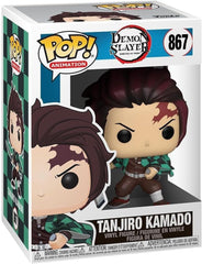 Funko Pop! Animation : Demon Slayer - Tanjiro Kamado - Figurine de collection en vinyle - Idée cadeau - Marchandise officielle - Jouets pour enfants et adultes - Fans d'anime - Figurine d'action à collectionner Naty Shop Tanjiro Kamado
