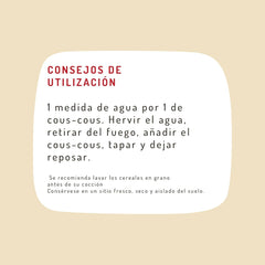 Couscous bio GRANERO (avec alphabet), 500 g