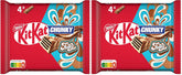 Nestlé Chunky Funky Gaufrette croustillante au chocolat au lait Multi Pack 2 Pack (4 x 40 g chacun)