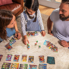 HABA Dice King - Jeu de cartes et de dés addictif pour 2 à 5 joueurs - Jeu de société addictif pour toute la famille - À partir de 8 ans - Idéal comme petit cadeau - 1303485001