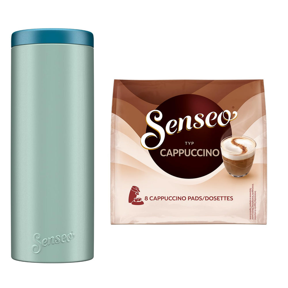 Cappuccino Pads, 10 x 8 Getränke, 80 Kaffee Pads, y compris Pad Dose