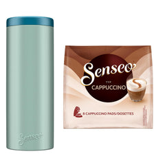 Cappuccino Pads, 10 x 8 Getränke, 80 Kaffee Pads, y compris Pad Dose