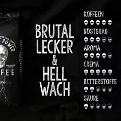 | Kaffeebohnen extra fort | Expresso 100% Robusta | viel Kaffein wenig Säure | 1000g de Ganze Kaffee Bohnen | geigeint für Entièrement automatique | avec garantie de garantie