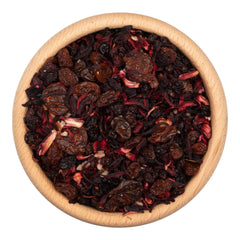 Alpaca Tea | Cireșe | Amestec de ceaiuri aromatizate cu fructe | Vrac | (100 g, cireșe din Pădurea Neagră)