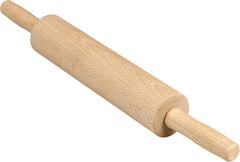Rouleau à pâtisserie en bois de hêtre Tala - Rouleau à pâtisserie rotatif avec poignées, surface lisse, durable et facile à nettoyer - Parfait pour la pâte, les pâtisseries, le pain et la pizza - Bois certifié FSC