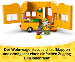 LEGO Animal Crossing La caravane et le jardin de Gerd - Jeu de rôle - Voiture pour enfants de 7 ans - Cadeau pour filles et garçons - Jeu vidéo avec figurines d'animaux 77054 Besuche den LEGO-Store