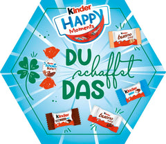 kinder Happy Moments Mini Mix - Cadeau de Saint-Valentin pour elle et lui - Pour socialiser et partager avec les amis et la famille - 161g