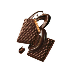 BAHLSEN Gaufrettes au chocolat Edelherb - Gaufrette au chocolat Edelherb (1 x 97 g)