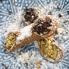 0060212 Cannoli Siciliani Métal 12x2 cm Paquet de 6