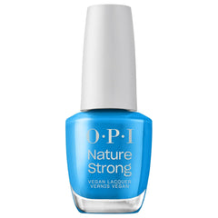 OPI Nature Strong Fresh as a Blue Daisy - Vernis à ongles bleu - Brillance intense et tenue 7 jours | Couleur longue durée pour vos ongles | 15 ml