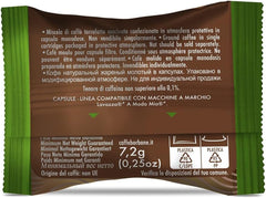 Caffè Borbone Don Carlo Dek Entkofeinierte Kaffeemischung - 50 Kapseln - Compatible avec Lavazza®* A Modo Mio®* Haushalts-Espressomaschinen