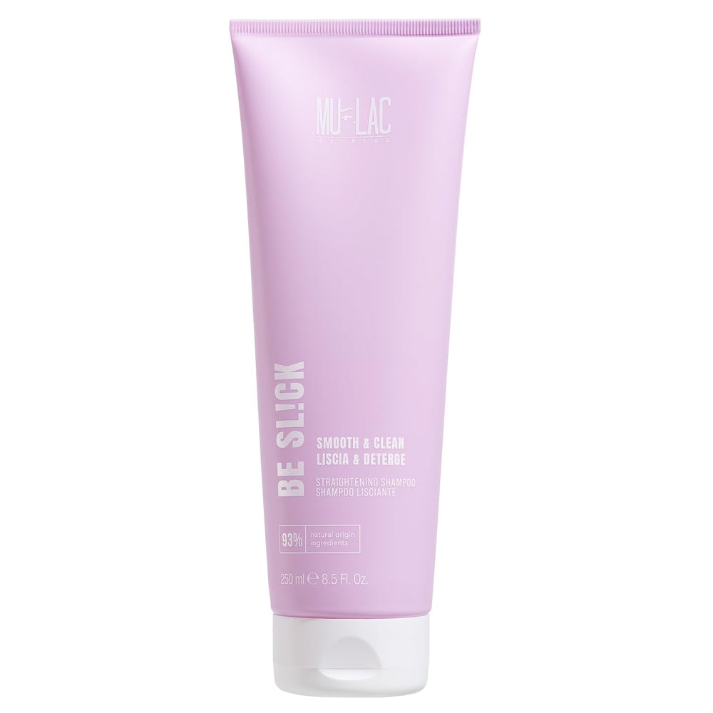 | BE SL!CK Șampon pentru netezire și înmuiere cu efect anti-frizz, cu semințe de in, 250 ml Copii - Baie si Skincare Naty Shop Titlu implicit