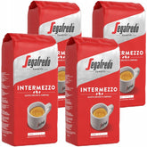 SEGAFREDO Intermezzo ESPRESSO ganze Bohne 4x1000g (4000g) - italienscher Kaffee