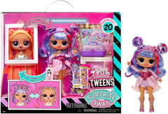LOL Surprise Tweens Surprise Swap Series - Buns-2-Braids Bailey - Poupée mannequin avec plus de 20 surprises, y compris une tête coiffante et des accessoires et tenues fantastiques - pour 4 ans et plus