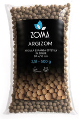 Argile expansée pour plantes en pot, petites billes d'argile pour le drainage et l'aération, argile expansée pour culture hydroponique et décorations esthétiques sans colorants chimiques - 650 g