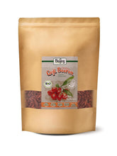 Baies de goji bio séchées Biojoy (1 kg), baies de goji entières et sans soufre Naty Shop produits déshydratés 1 kg (1 paquet)