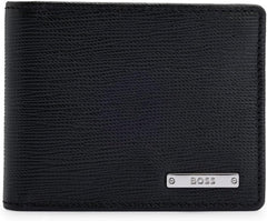 BOSS Hugo Portefeuille Homme Gallerya_6 Cc, Black1, ONESI EU Portefeuille Homme Naty Shop Default Title
