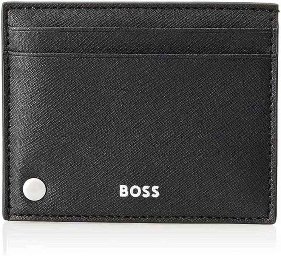BOSS Zair_S_New_C_Holder Portefeuille pour hommes Black1 Portefeuille Men Naty Shop Titre par défaut