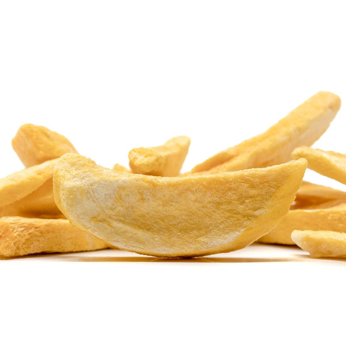 BRIX Mango liofilizat | Natural, felii de mango uscat 95 g | Great Taste Award fructe uscate, mango liofilizat | Fără OMG, fără gluten, vegan, vitamine reținute Produse deshidratate Naty Shop