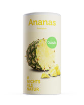 BUAH® Ananas lyophilisé | Chips d'ananas comme collation ou pour le muesli et les desserts | Substitut idéal aux sucreries | Vegan et sans sucre ajouté | 100% fruits lyophilisés | 200 g Produits déshydratés Naty Shop 200 G