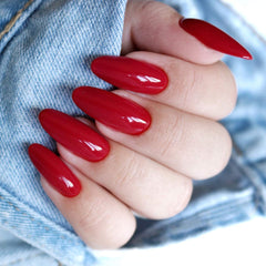 Semilac Vernis à Ongles UV 027 Rouge Intense 7 ml Collection Hottie