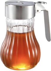 Tasse à crème/miel Tescoma CLASSIC 250 ml, en acier inoxydable et verre robuste, idéale pour la maison et la restauration, durable et fonctionnelle