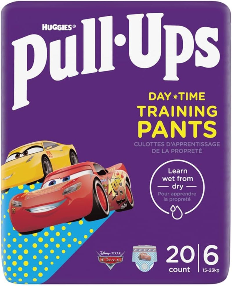 Couches de jour unisexes Huggies Pull-Ups, taille 6, 20 pantalons