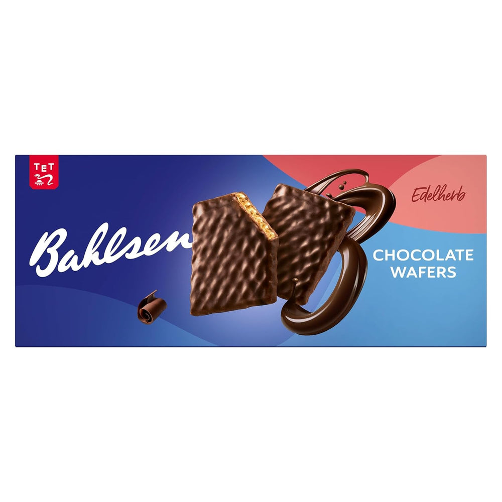 BAHLSEN Gaufrettes au chocolat Edelherb - Gaufrette au chocolat Edelherb (1 x 97 g)