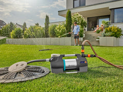 Ensemble aspirateur Gardena avec tuyau d'aspiration de 7 m, raccord robuste, clapet anti-retour, durable et fiable (09091-20)
