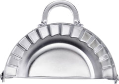 Moule à raviolis Westmark, Diamètre: Ø 9,5 cm, Avec poignées pratiques, Acier inoxydable, Gina, Argent, 61362270
