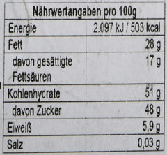 Dr. Oetker Professional Moka noir en grains de moka, 1 paquet (1 x 1 kg)