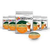 Tassimo Kapseln Jacobs Typ Latte Macchiato Caramel, 5 x 8 tampons, 40 Kaffeekapseln