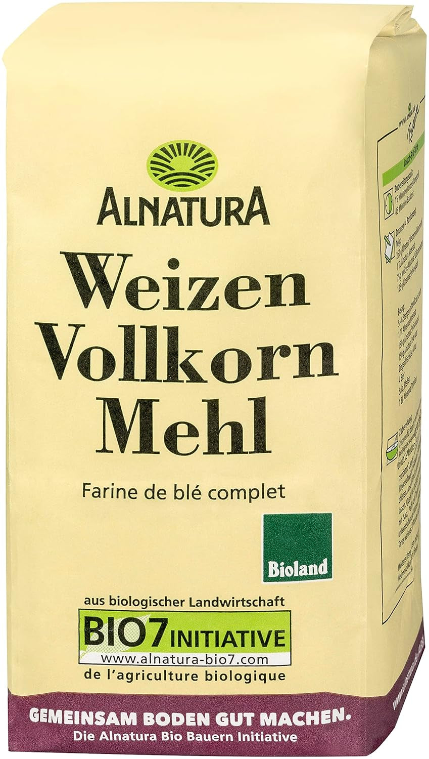 Farine complète biologique, 1 kg