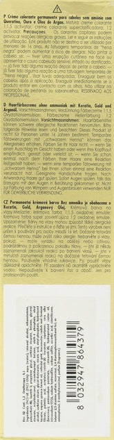 Fanola Oro Therapy Colour Keratin 6.1 100ml Vopsea pentru par Naty Shop