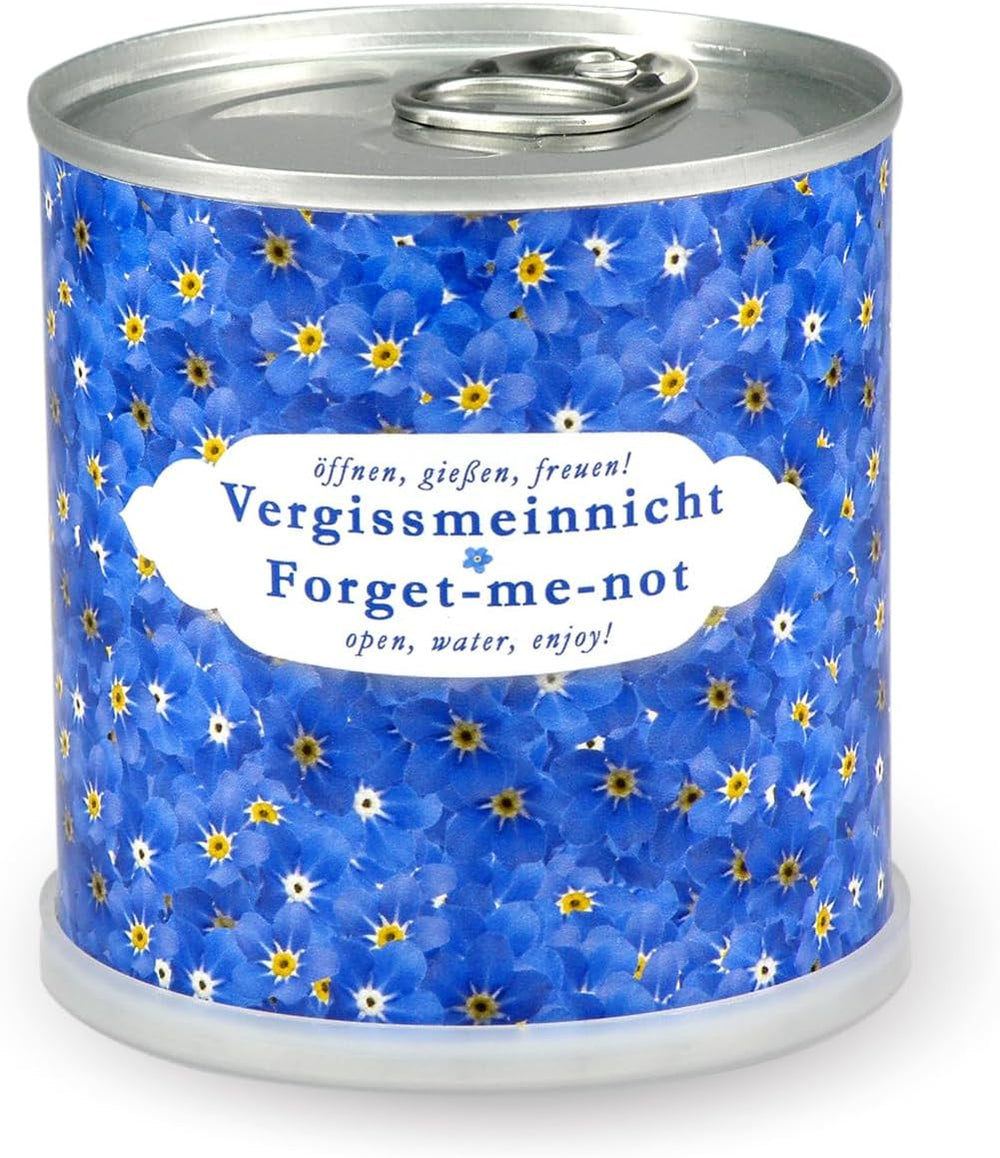 Ne me regarde pas dans un bac à fleurs | Kit de croissance comme cadeau spécial | Ouvrir, arroser, profiter | Pour au revoir ou en guise de remerciement