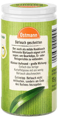 Ostmann Gewürze - Bärlauch geschnitten | Bouton lauch-Geschmack plus doux | Pour l'achat de produits de consommation de Quarkdips | 15 g dans Der Streudose