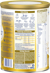 BEBA SUPREME 2 Lait de suite après 6 mois, lactose uniquement, sans huile de palme, pack de 6 (6 x 800g) Naty Shop